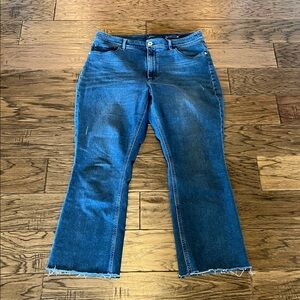 J. Jill Denim Kick Flare Ankle High Rise Size 12